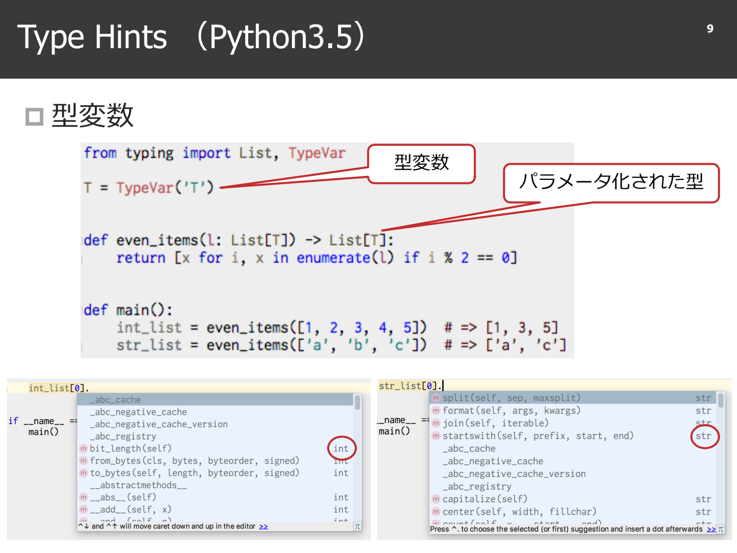 Python Type Annotation page 10