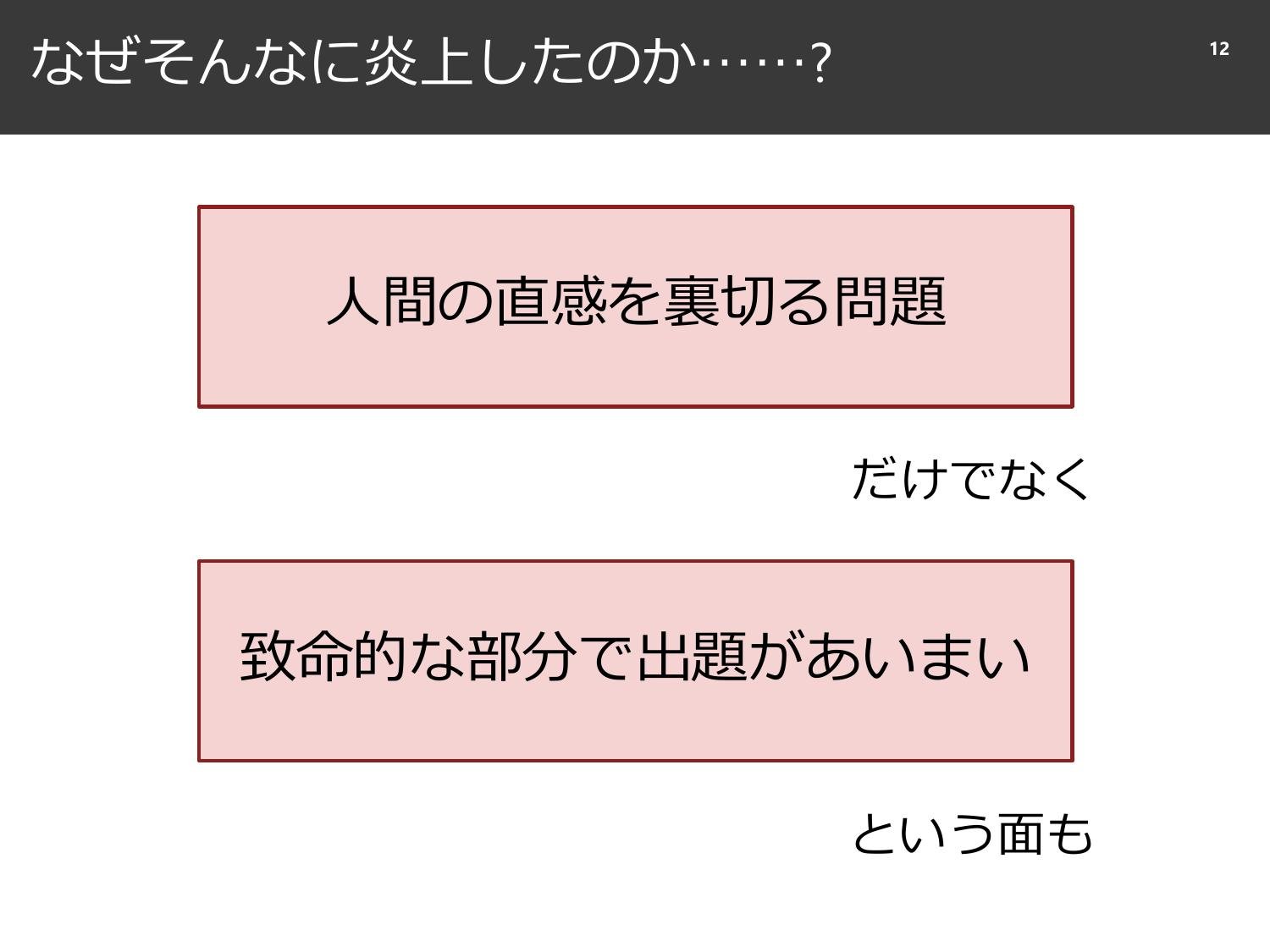裏切られる直感と、確率と精度のはなし  page 13