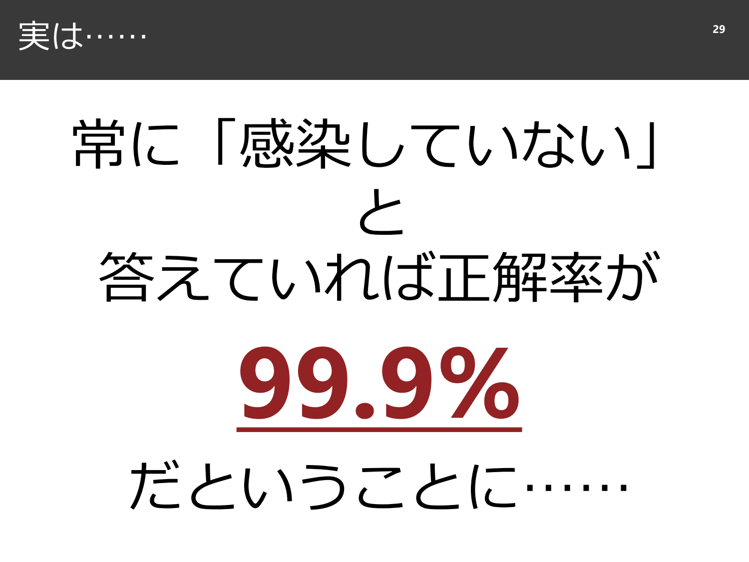 裏切られる直感と、確率と精度のはなし page 30